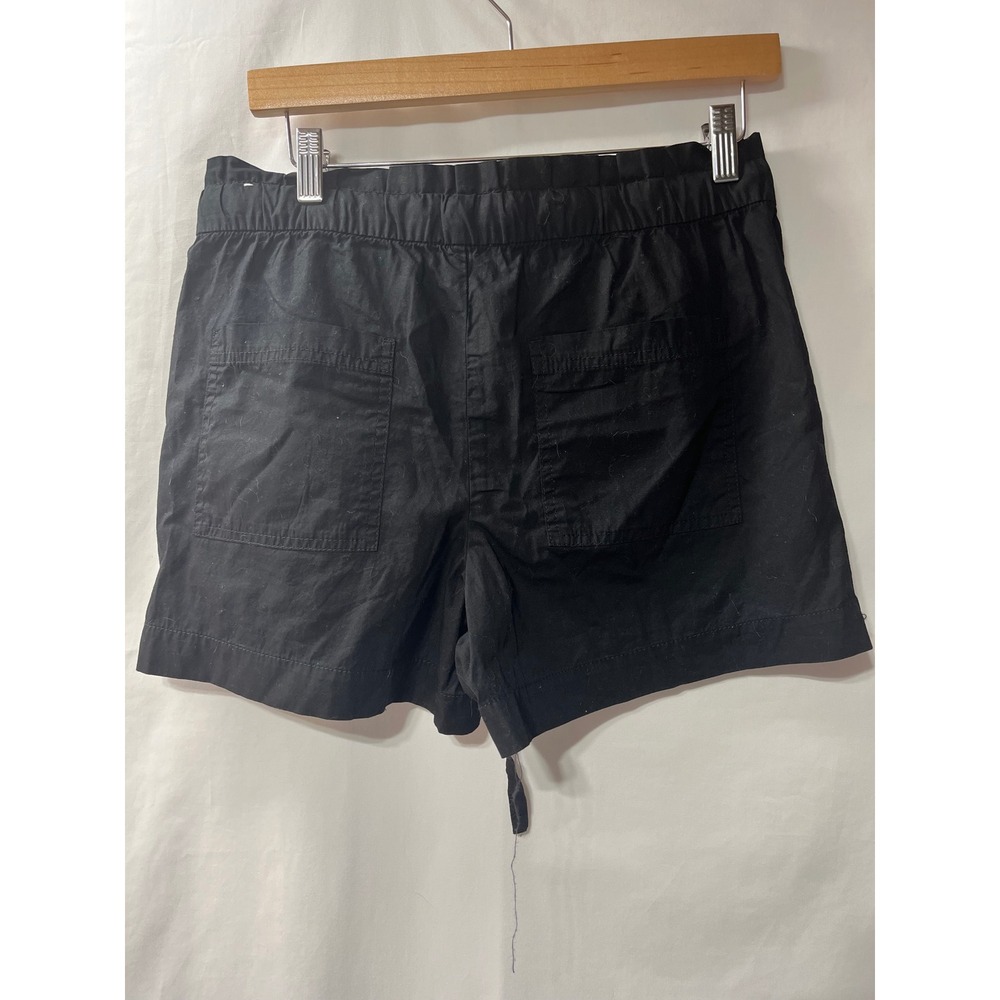 Loft‎ Outlet Womens Black Paperbag Waist Drawstring Utility Shorts Small NEW NWT - Picture 3 of 3